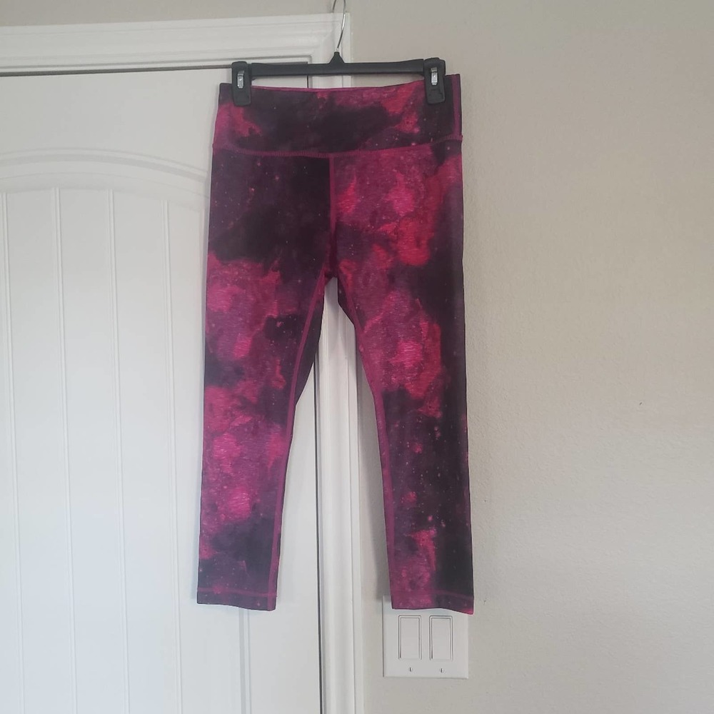 Active Life Pink and Black leggings size small